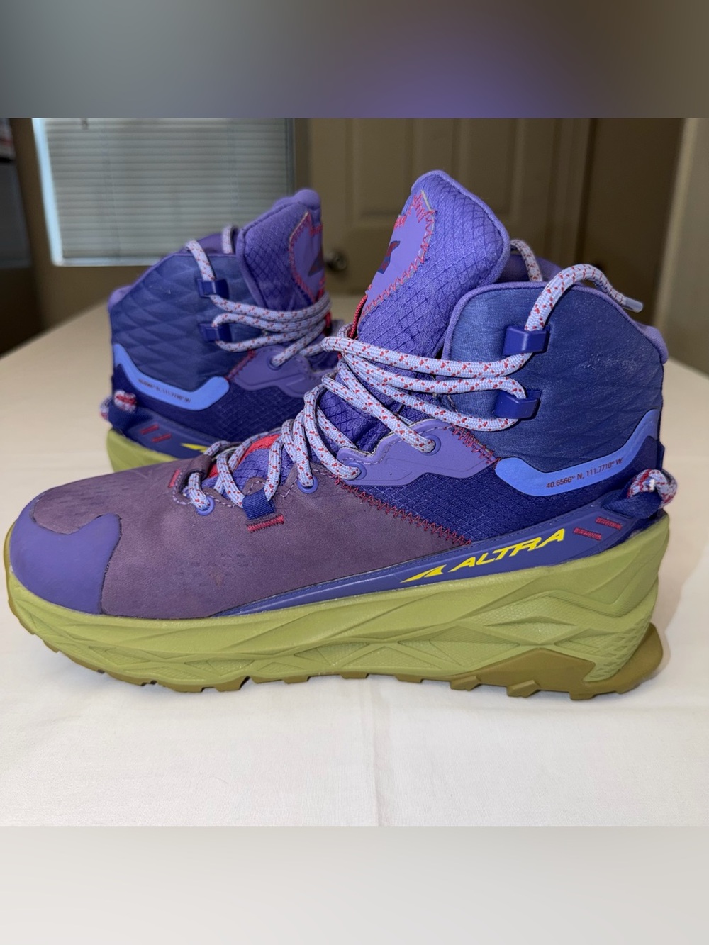 Altra Women's Purple High-Top Trail Running Shoes